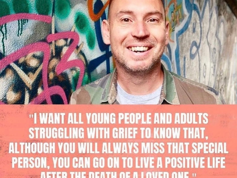 Mark Lemon - grief & bereavement ambassador for Winstons Wish 