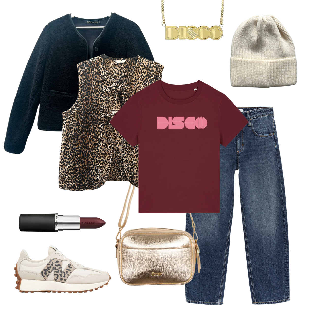 Trending ⭐ Leopard & Burgundy