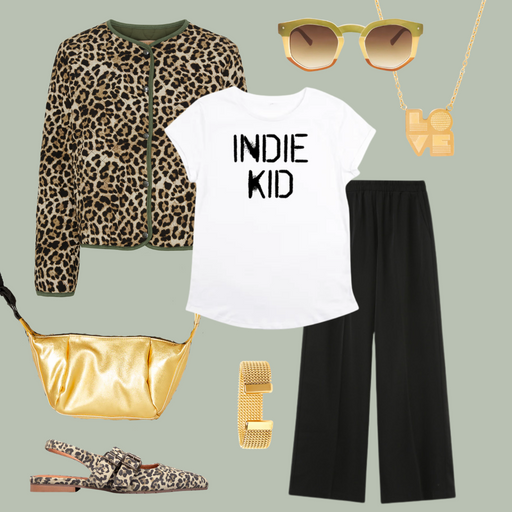 Shop The Look - Leopard Jacket / Indie Kid