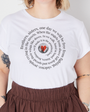 Brothers, Sisters tshirt with black & red ink - Disko Kids