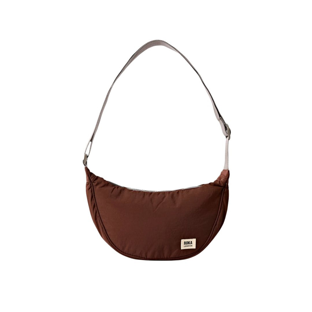 Chocolate Brown Crossbody Bag by Roka London - Disko Kids Accessories
