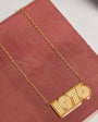 gold 1976 Birthday Present Pendant Necklace - Disko Kids