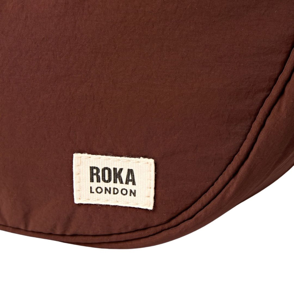 Chocolate Brown Crossbody Bag by Roka London - Disko Kids Accessories