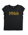 1966 Tshirt Disko Kids Black & Gold 