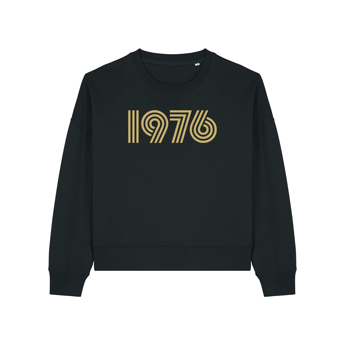 1976 black & gold years sweatshirt Disko Kids 