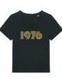 1976 v neck tshirt 50th birthday gift