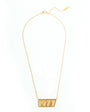 Gold 1977 Birthday Present Pendant Necklace - Disko Kids