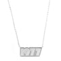 Silver 1977 Birthday Present Pendant Necklace - Disko Kids