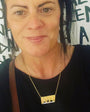 Gold 1977 Birthday Present Pendant Necklace - Disko Kids
