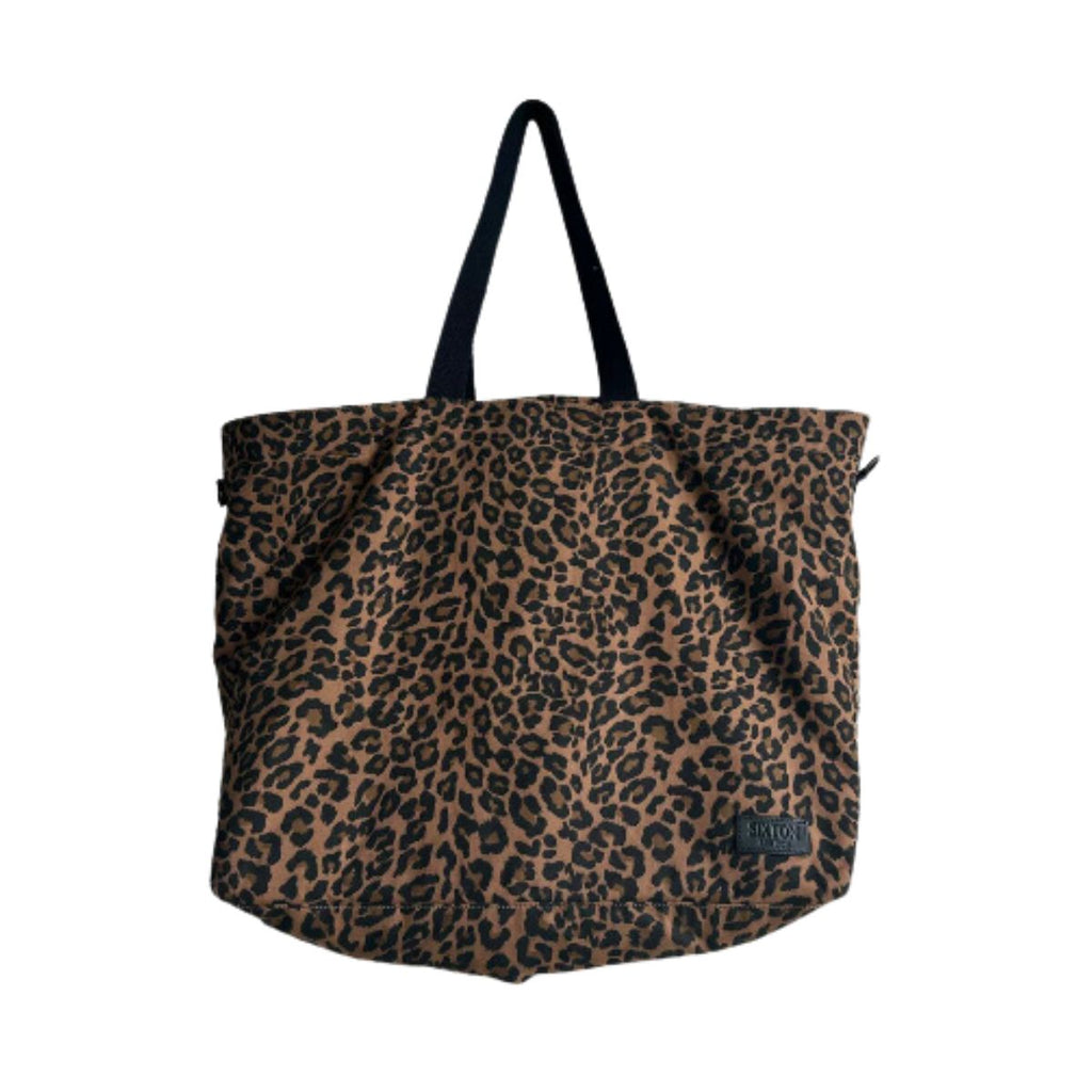 Leopard Print Large Tote Bag