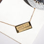 Music Is The Answer Gold Pendant Disko Kids 