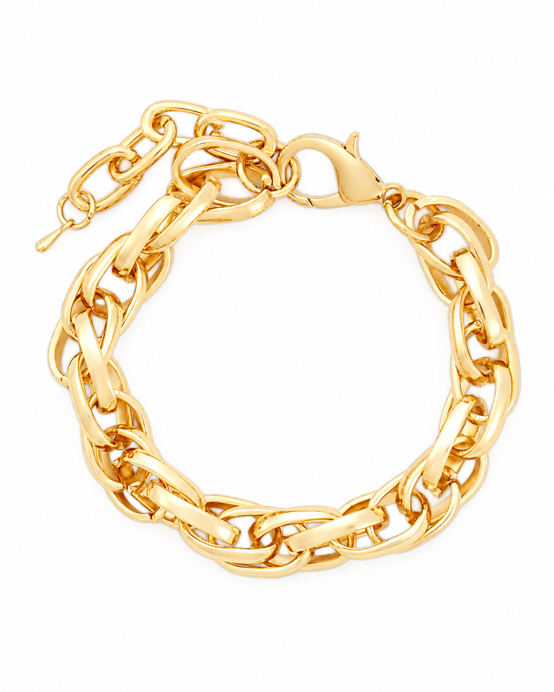 Chunky Link Chain Bracelet Gold