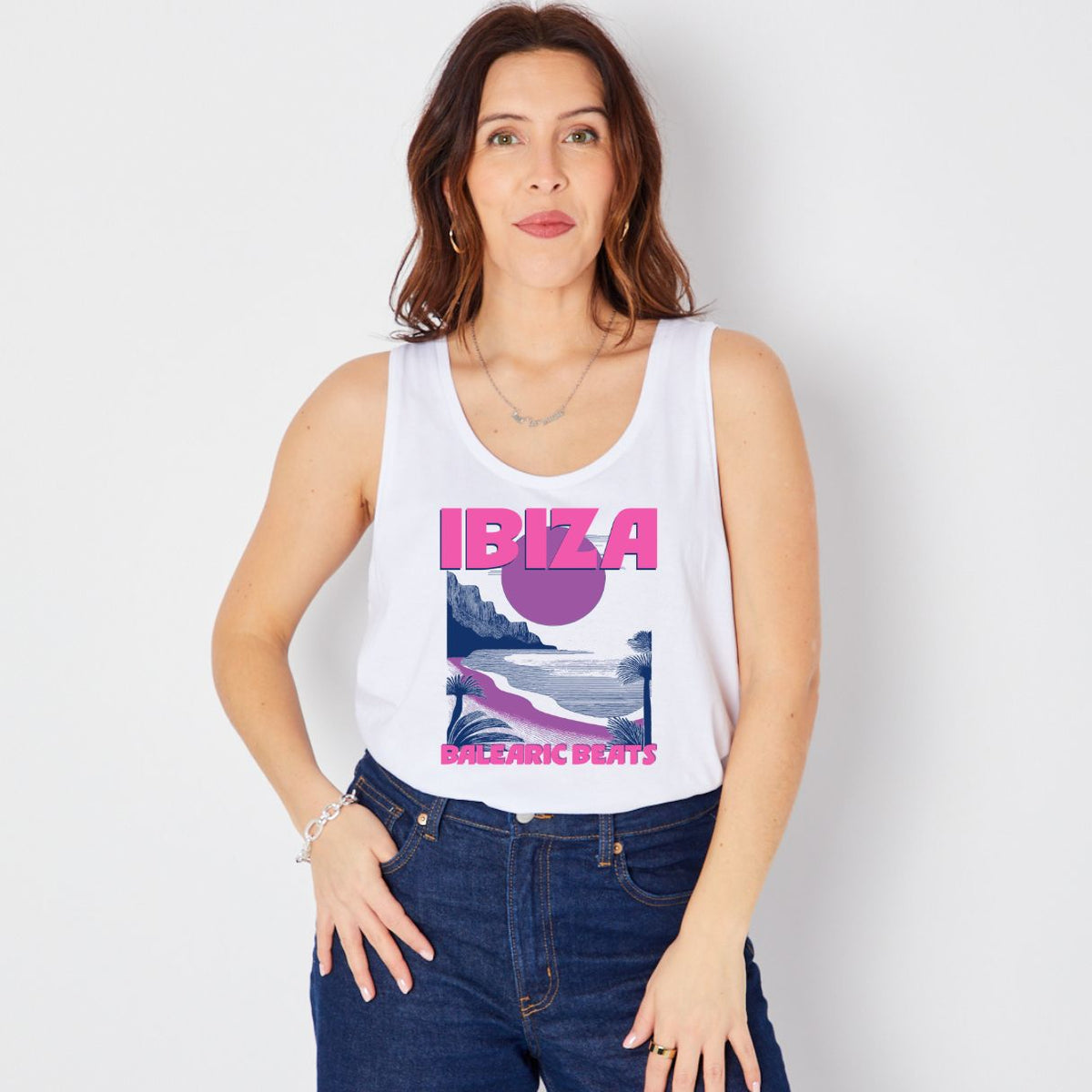 ibiza sunset graphic vest Disko Kids