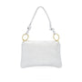 Silver Metallic evening bag disko kids cross body shoulder bag
