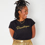 Discothèque Candi Tshirt Black & Gold