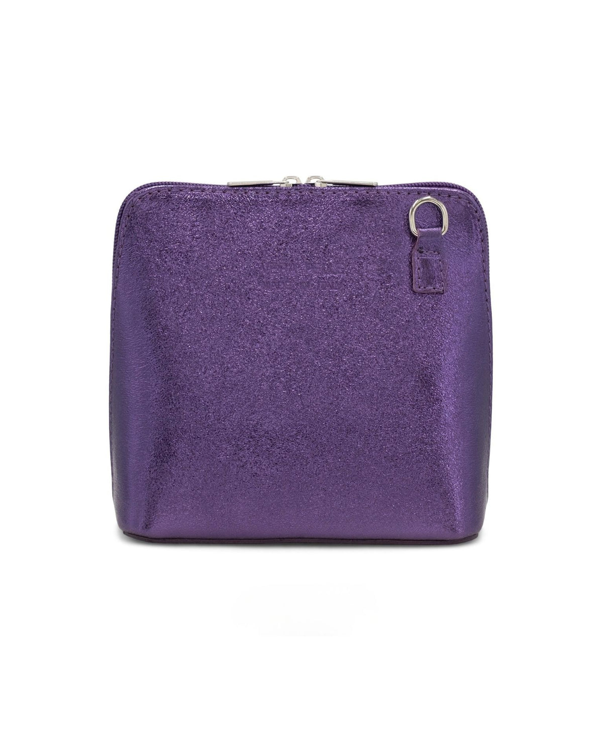 Metallic purple cross body bag disko Kids