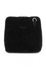 Disko Kids Black Suede Cross Body Bag 