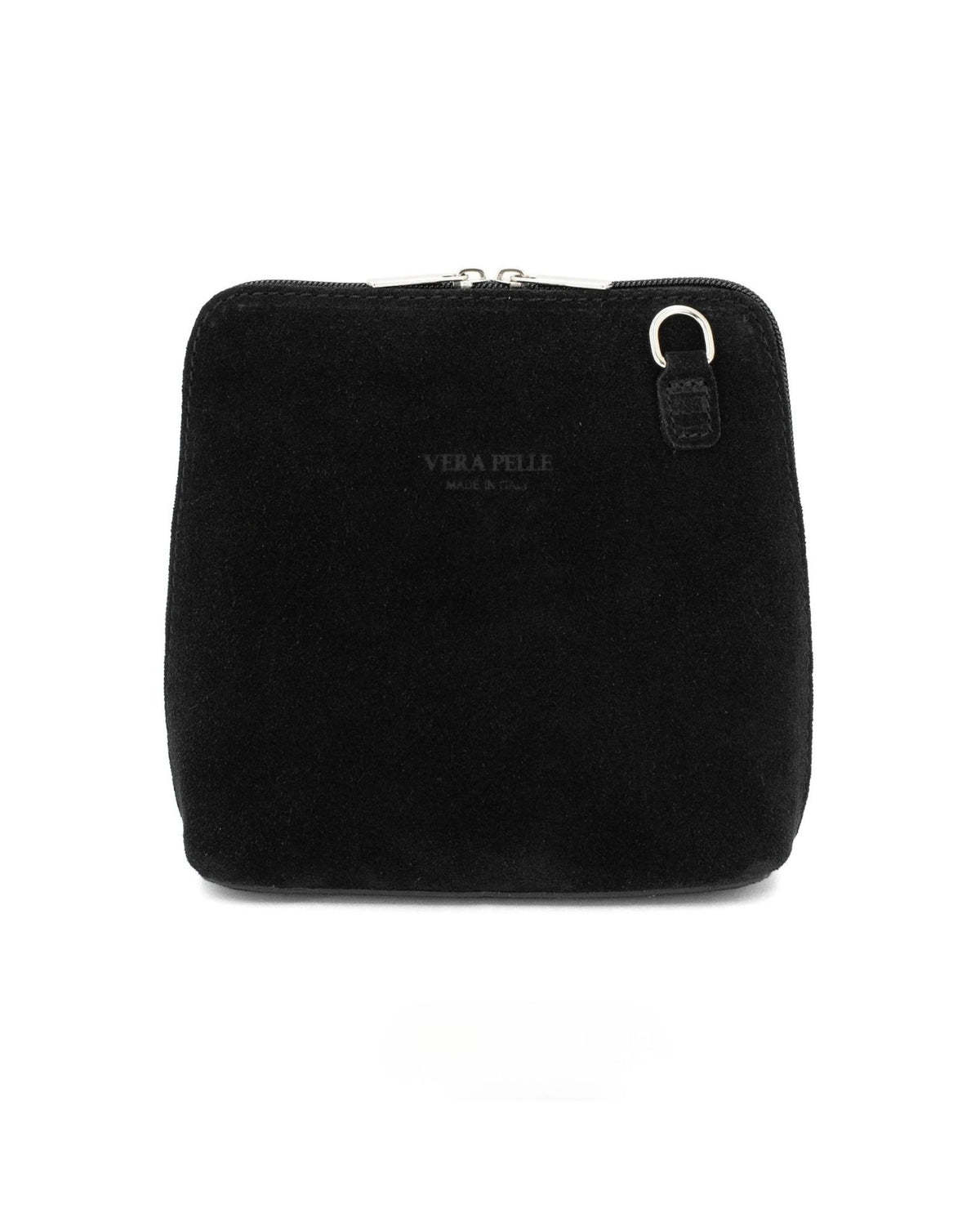 Disko Kids Black Suede Cross Body Bag 