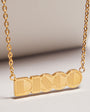 Disco Gold  Necklace Pendant Large Disko Kids 