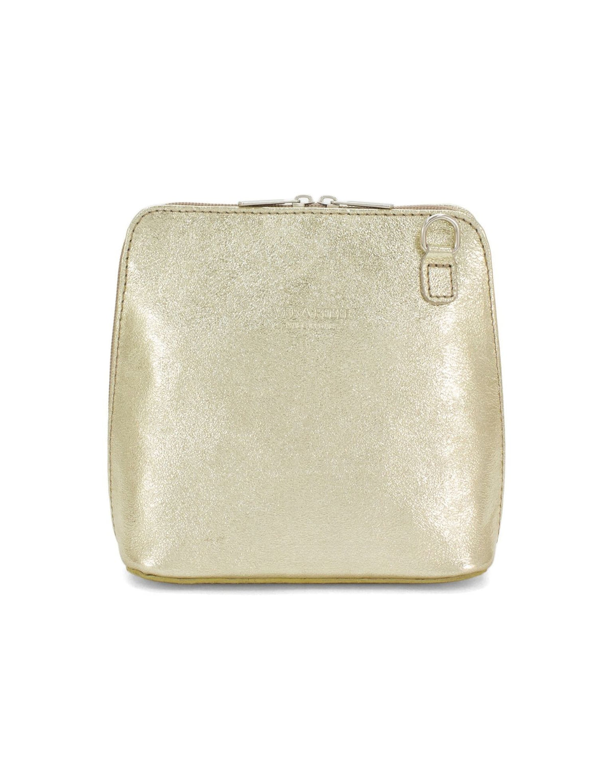 Gold Metallic Cross Body Bag Disco Strap