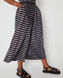 Black & Silver Metallic stripe jumpsuit - Disko Kids