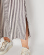 Stripe cotton a line skirt summer festival disko kids 