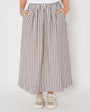 Stripe cotton a line skirt summer festival disko kids 