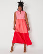 Pink Tiered Womens Dress - Disko Kids