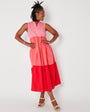 Pink Tiered Womens Dress - Disko Kids