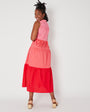 Pink Tiered Womens Dress - Disko Kids