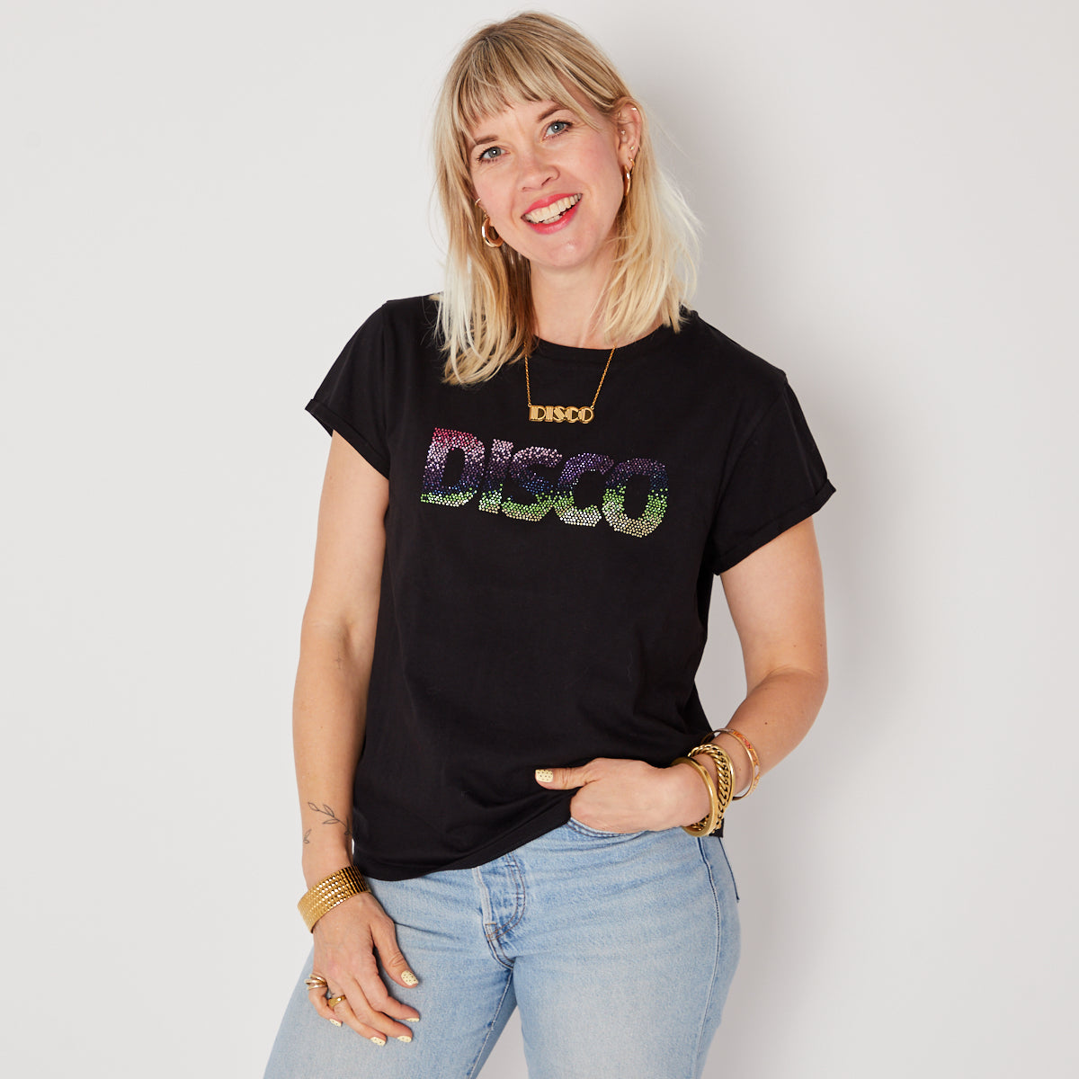DISCO Embellished Candi Tshirt