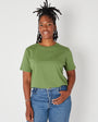 Classic Khaki Tshirt true fit basics Disko Kids Womenswear