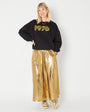 1976 black & gold years sweatshirt Disko Kids 