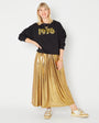 1976 black & gold years sweatshirt Disko Kids 