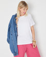 Classic White Tshirt true fit basics Disko Kids Womenswear