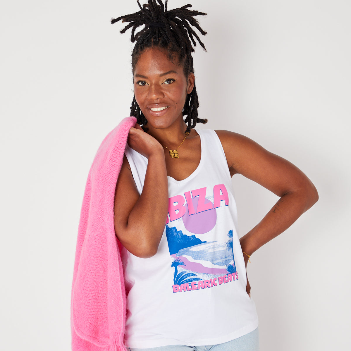 ibiza sunset graphic vest Disko Kids