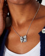 Love Is silver pendant necklace - Disko Kids