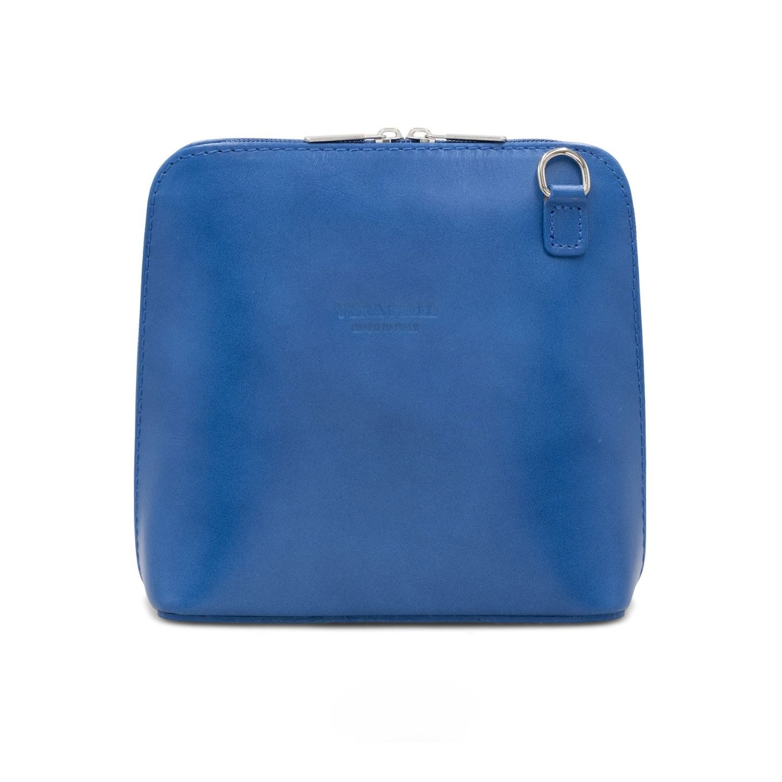 Disko Kids Blue Leather Cross Body bag with Strap