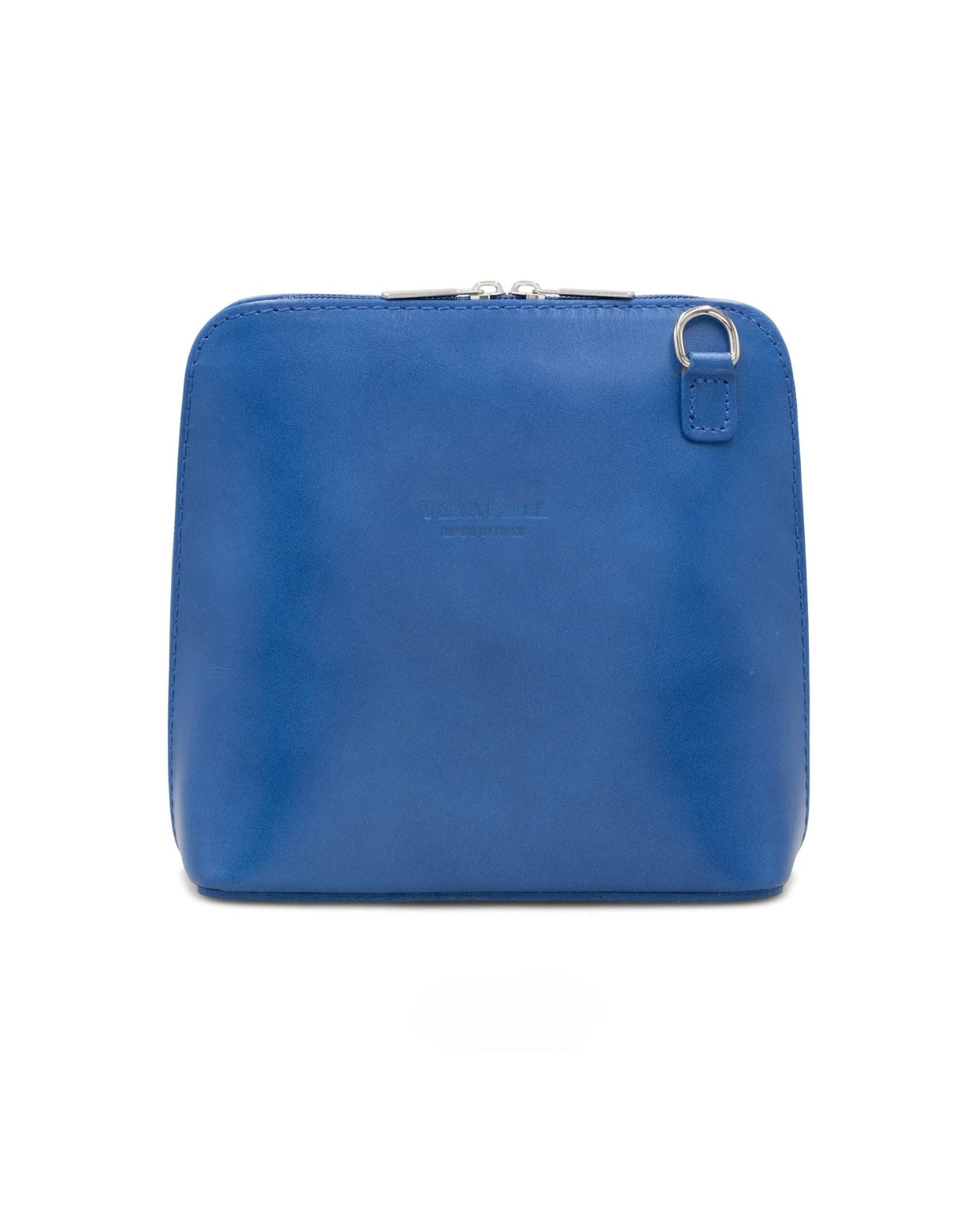 Disko Kids Blue Leather Cross Body bag with Strap