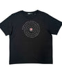 Brothers, Sisters Promised Land graphic design tshirt with white & pink ink- Disko Kids