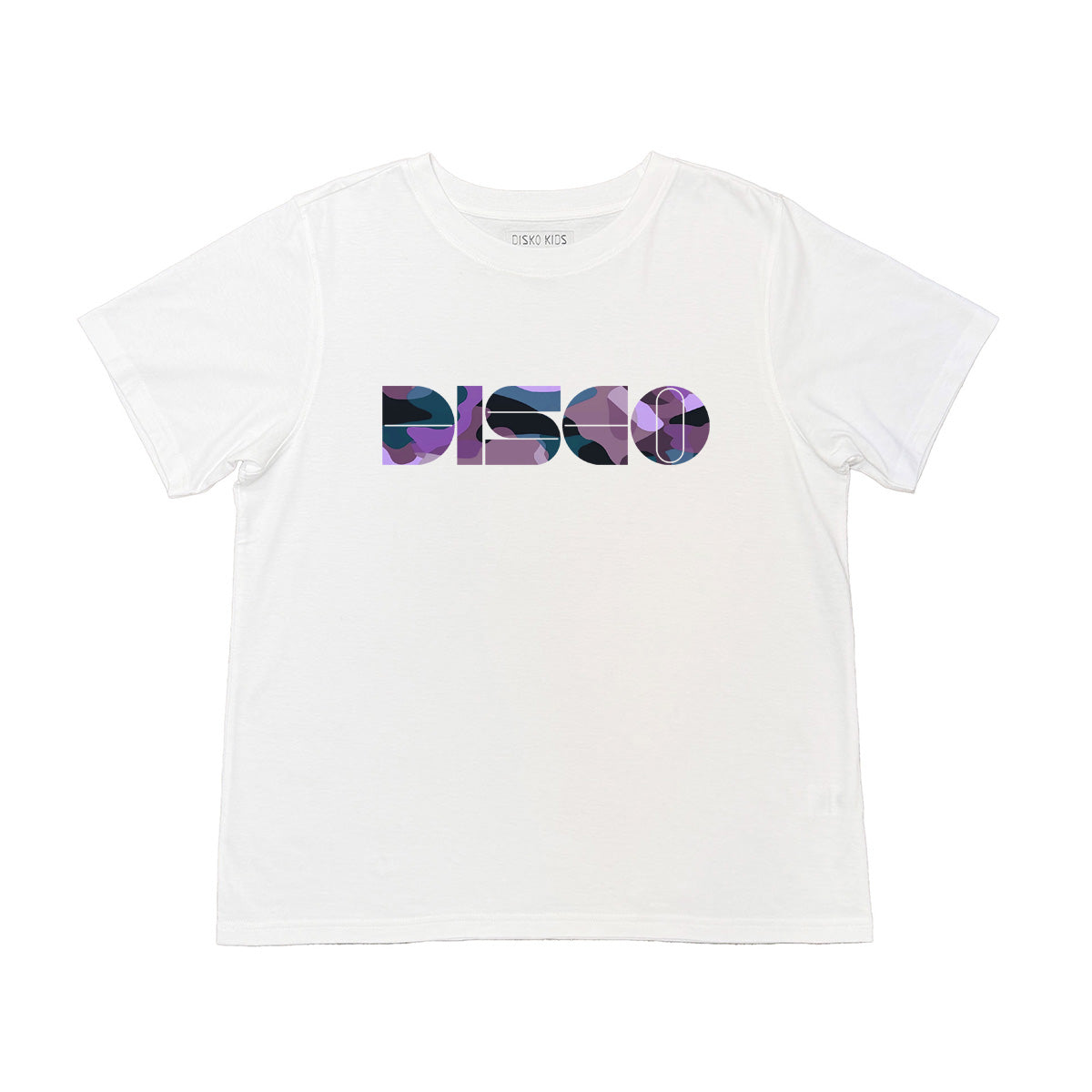 DISCO Donna Tshirt White & Camouflage