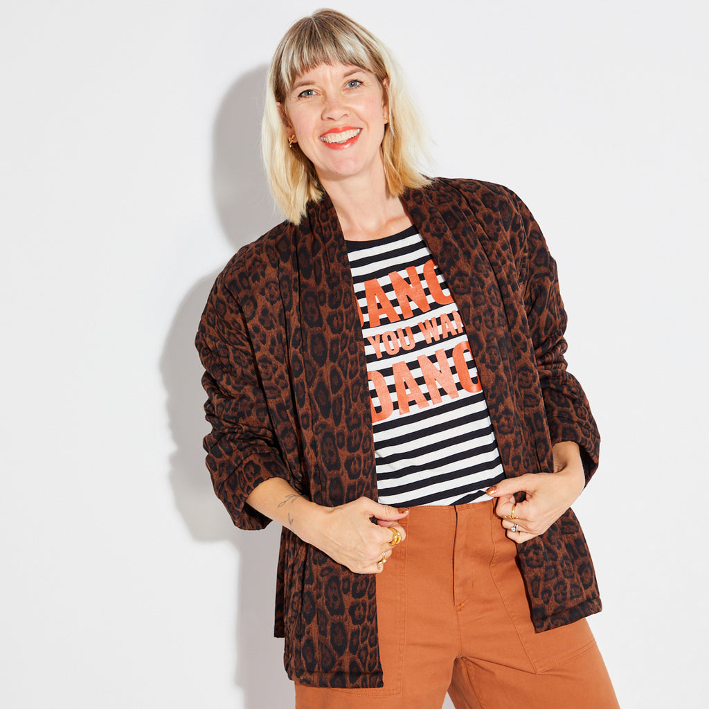Leopard print Jacket 