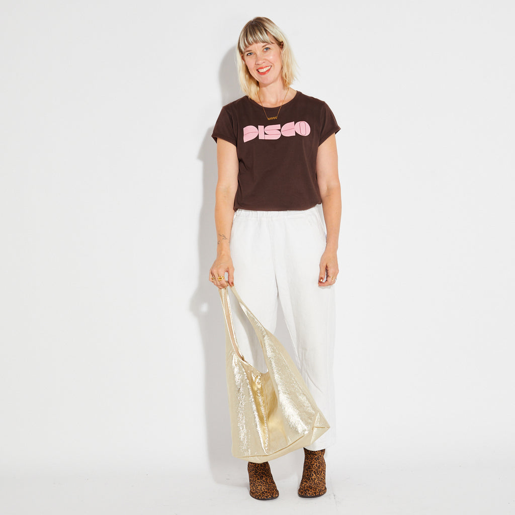 Disko Kids Graphic Disco Chocolate Tshirt 