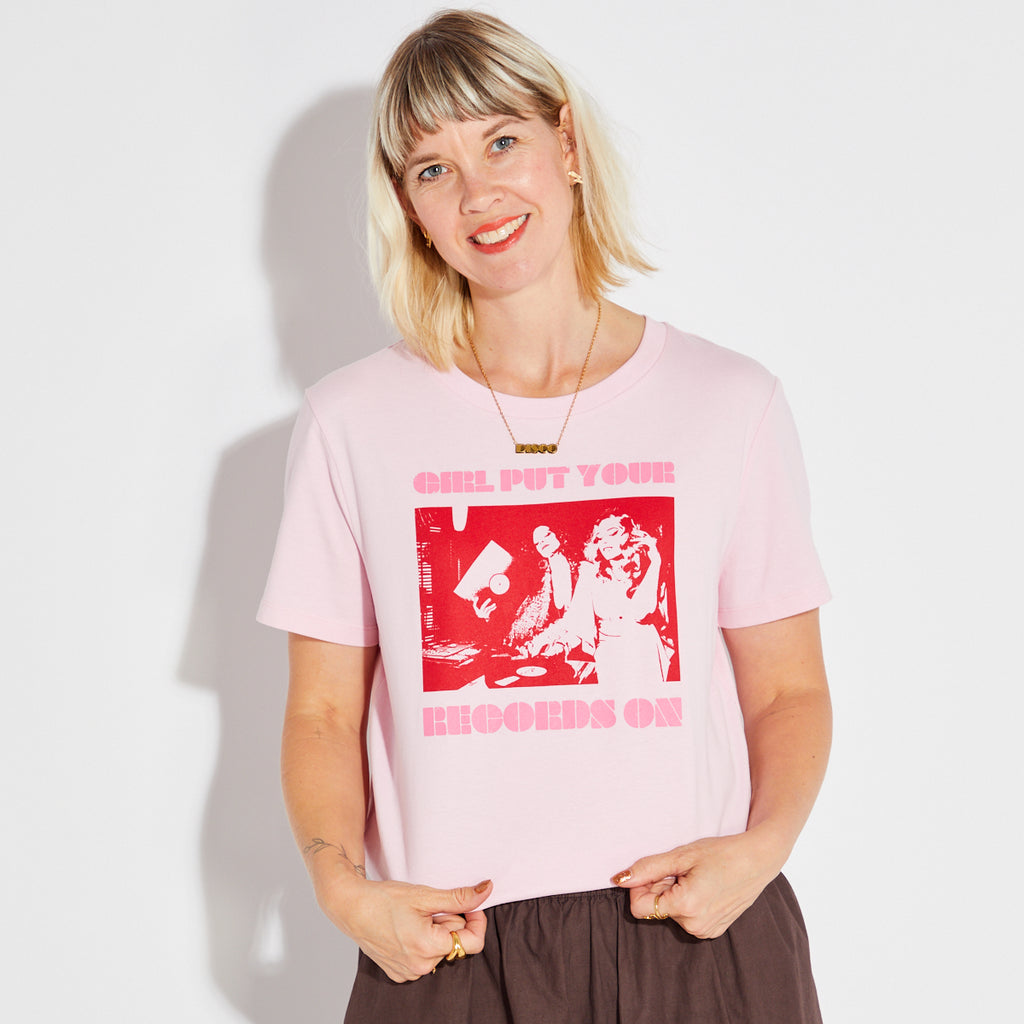 Girl Put Your Records On Tshirt