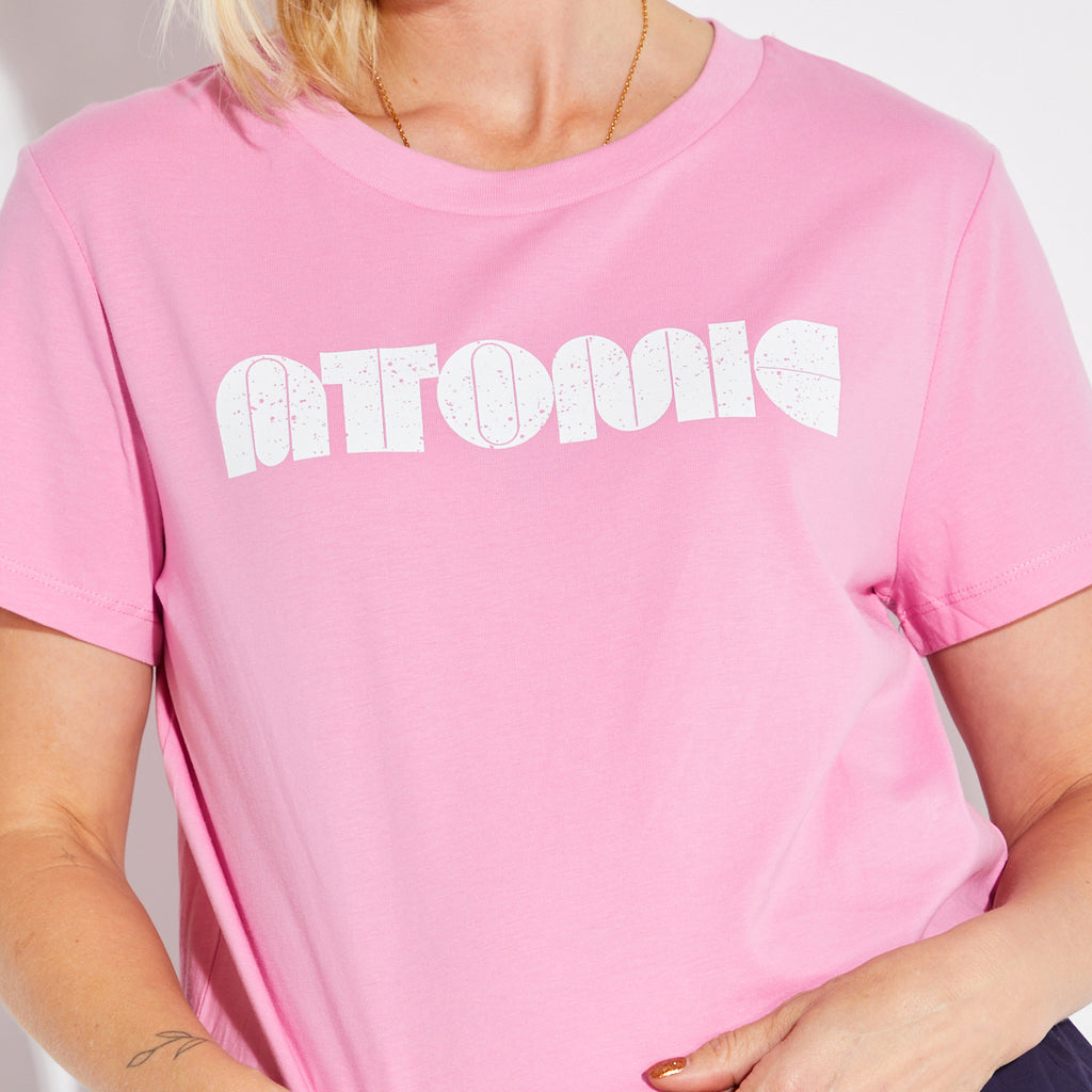 Atomic Pink Classic Cut Tshirt