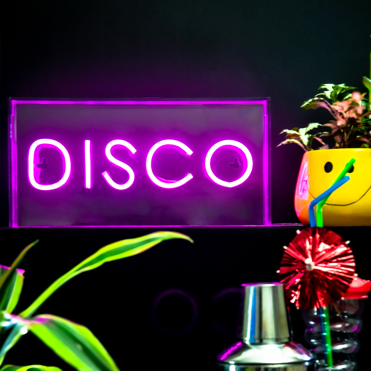 Disco Neon Sign Christmas Gift Disko Kids 
