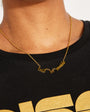 lost in music pendant gift for music lover