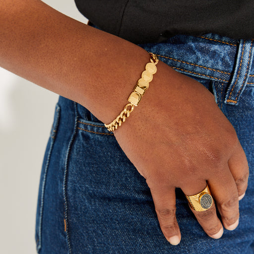 Disco Bracelet Gold Disko Kids 