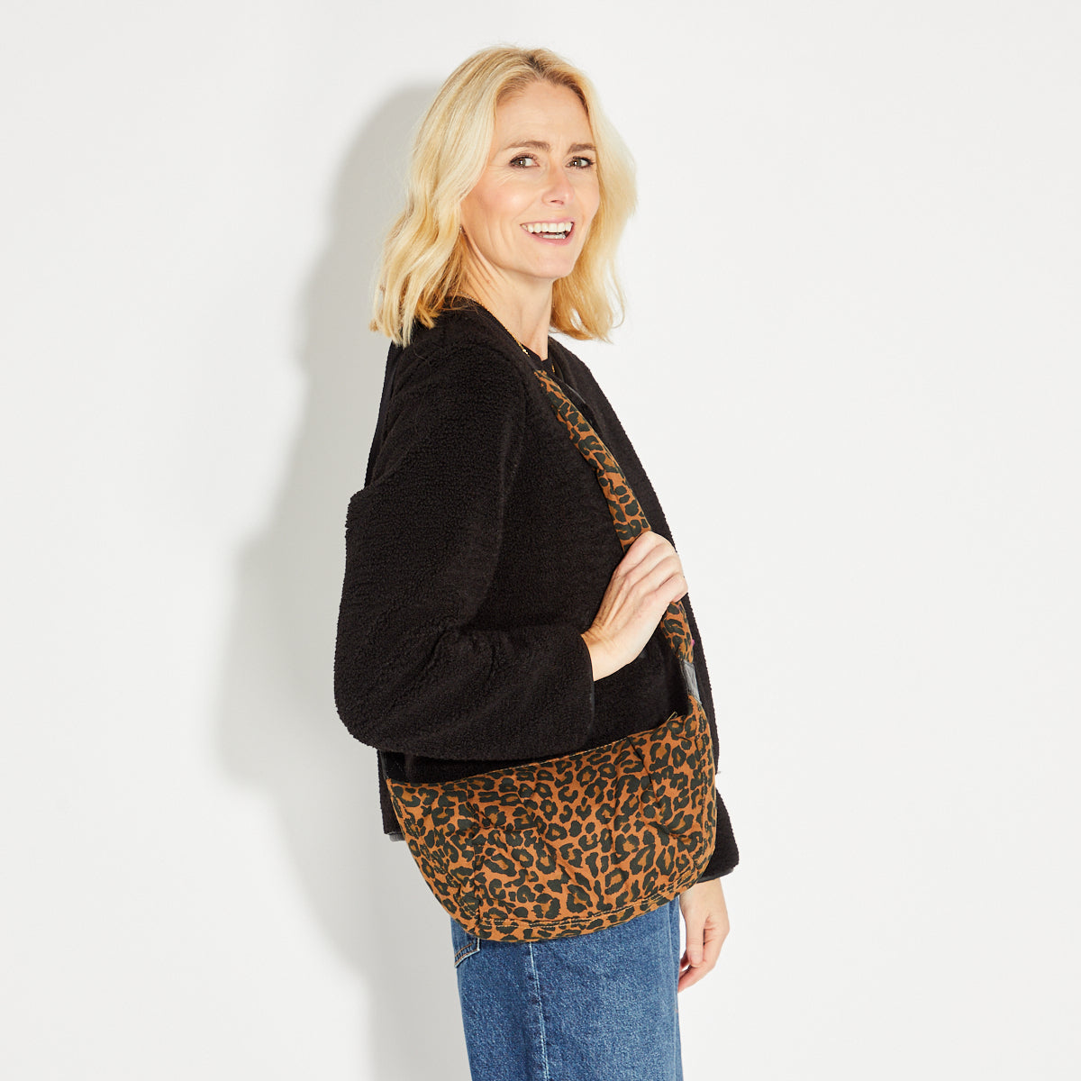 Leopard Print Crossbody Bag - Disko Kids