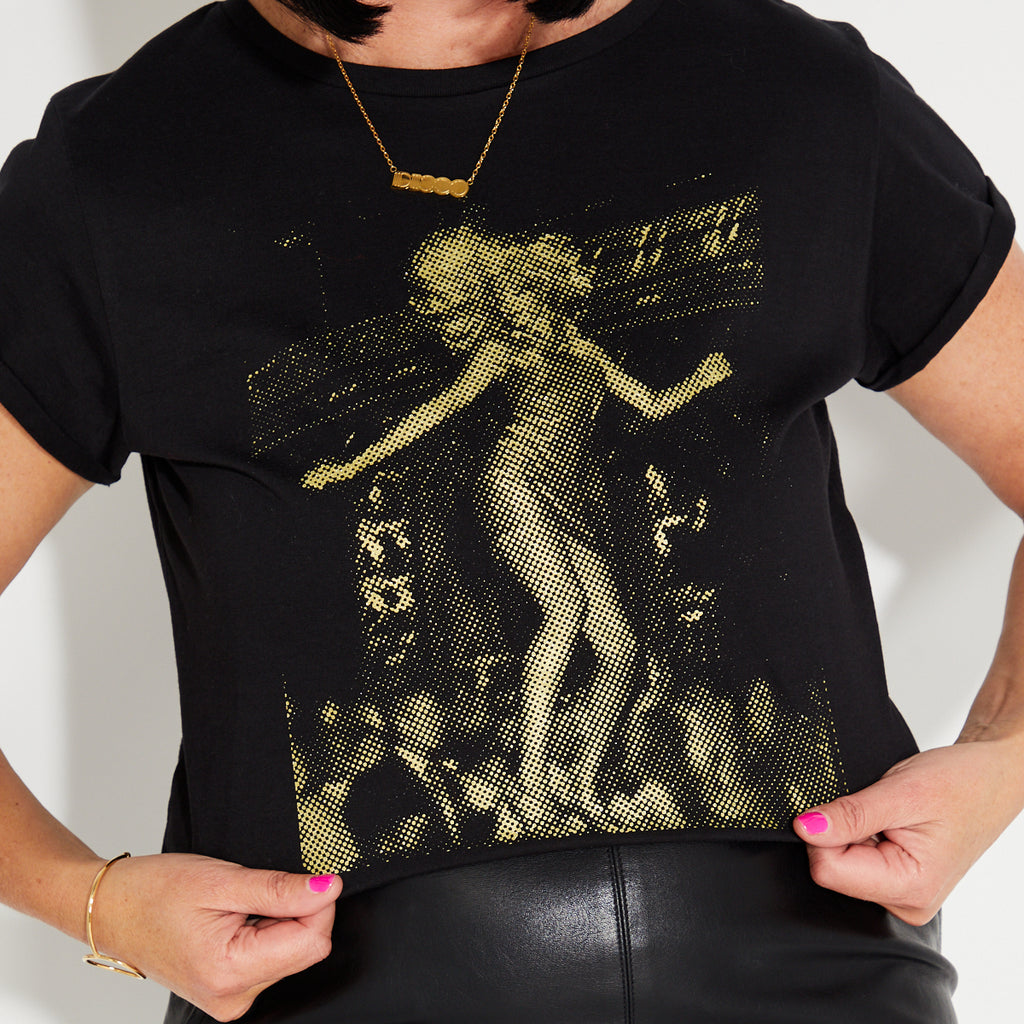 Dancing Queen Pixelated Dots Design Disco Retro by Disko Kids studio 54 inspired